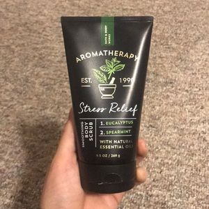 Body scrub from Bath and Body Works